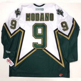 Miesten NHL Dallas Stars Pelipaita Mike Modano 9 CCM Throwback Home Authentic